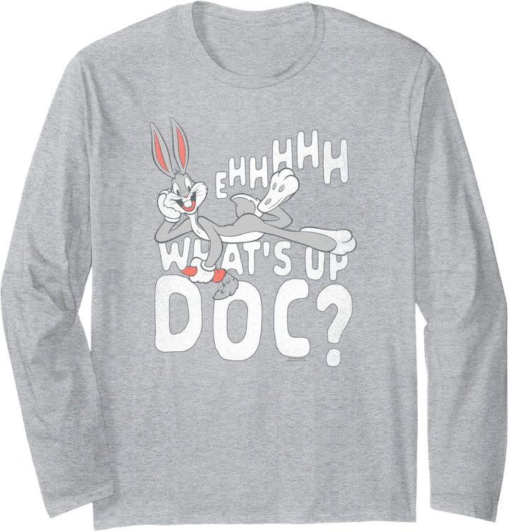 Looney Tunes Bugs Bunny What's Up Doc? Langarmshirt