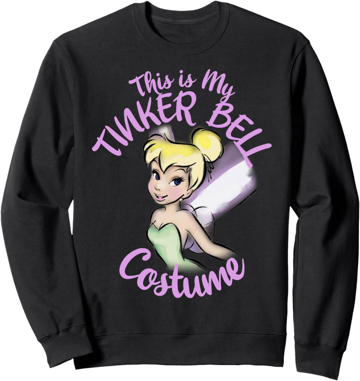 Disney Peter Pan This Is My Tinker Bell Costume Halloween Sweatshirt