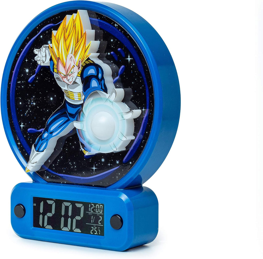 Teknofun 811350 Ball Z Alarm Clock & Lampe Vegeta Blau