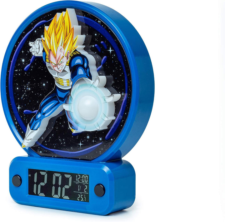 Teknofun 811350 Ball Z Alarm Clock & Lampe Vegeta Blau