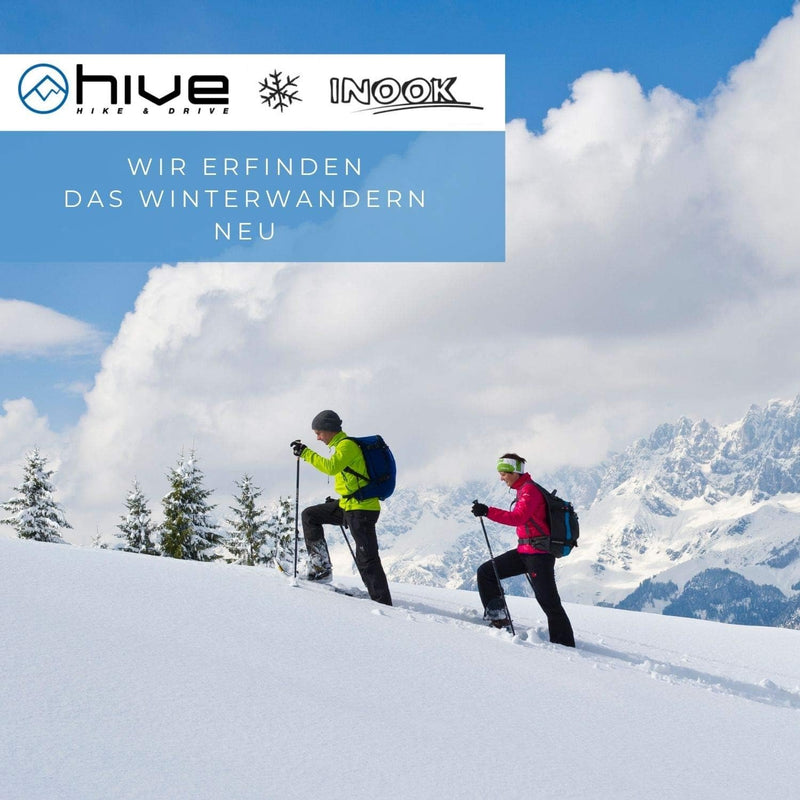 Inook ADO Light Kinder Schneeschuhe I Grösse EU 34-43 I Schneeschuhe I Allround Schneeschuh für Kind
