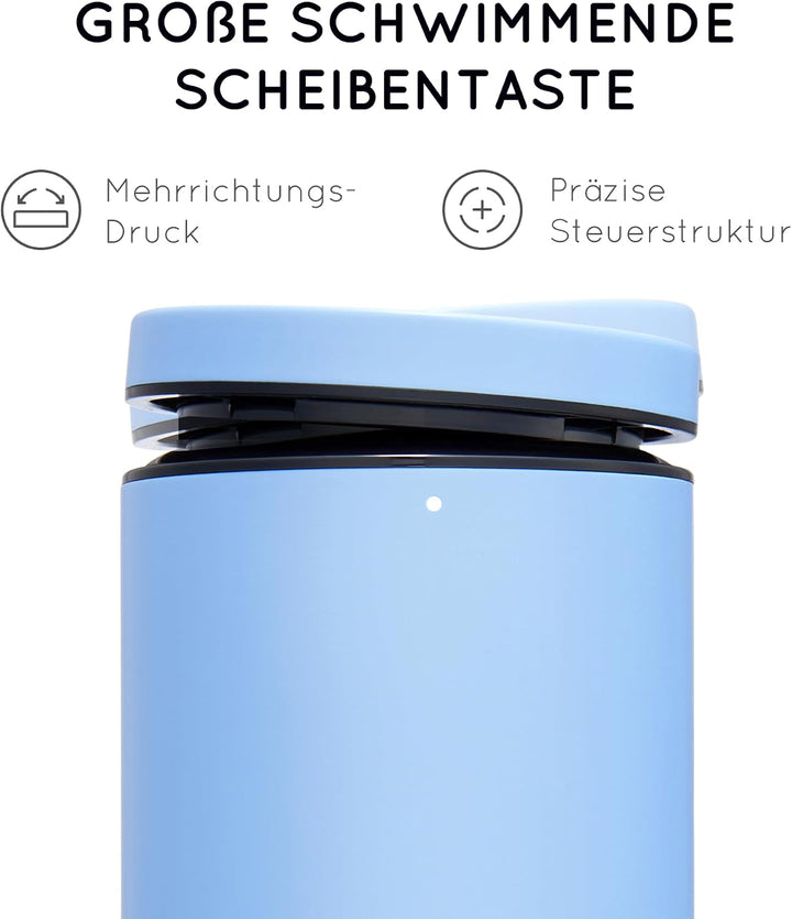 Flendy Salz und Pfeffermühle Elektrisch 2er Set, Elektrische Salz und Pfeffermühle Set mit USB-C Lad