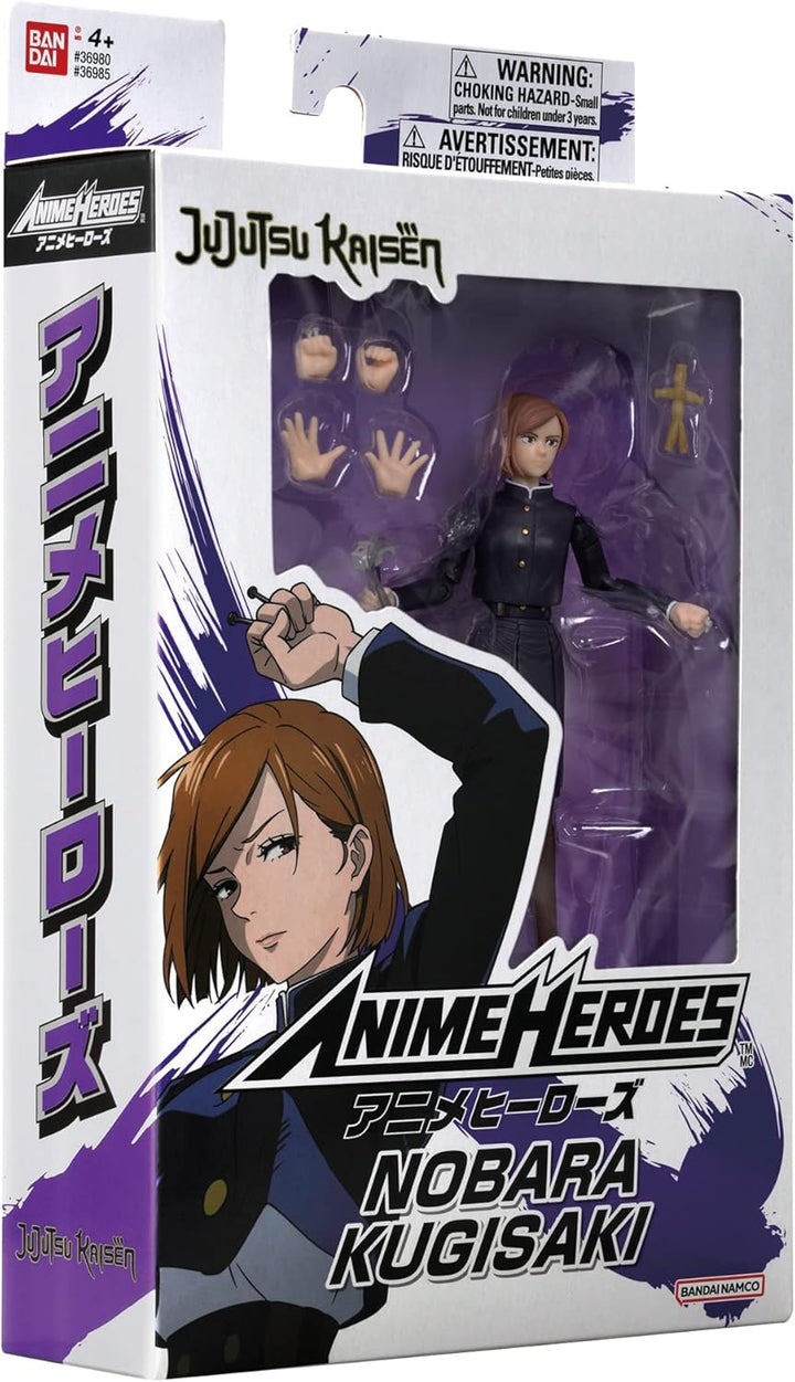 BANDAI - Anime Heroes - Jujutsu Kaisen - Action Figur 17 cm - Kugisaki Nobara - Gelenkfigur Nobara -