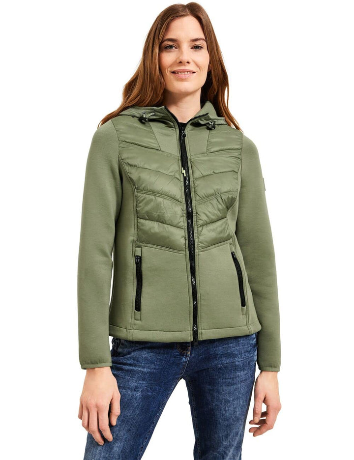 Cecil Damen B201791 Übergangsjacke XL Leaf Green, XL Leaf Green