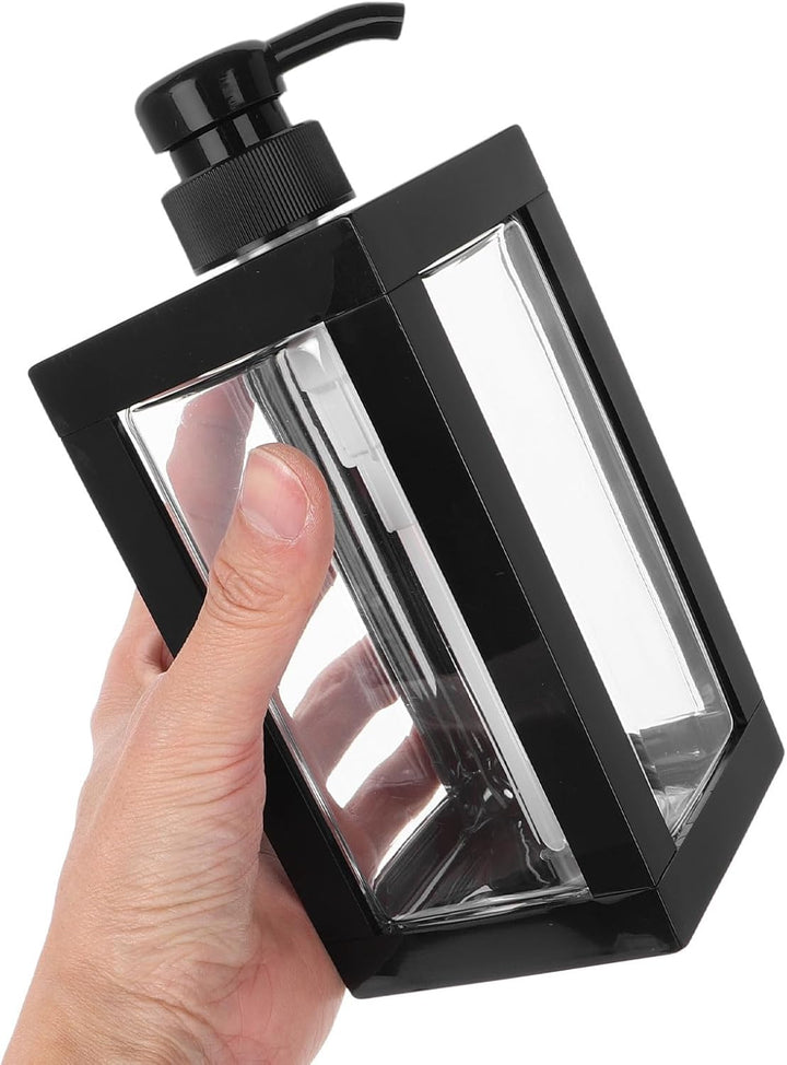 BESPORTBLE Nachfüllbare Auslaufsicherer Duschspender mit Pumpe 750ml Lotionflasche aus Transparentem