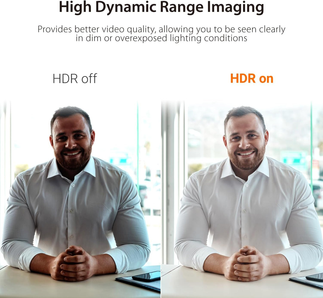 j5create 360 AI-Powered Meeting Webcam mit Freisprecheinrichtung, Smart-Tracking, Auto-Framing, 1080