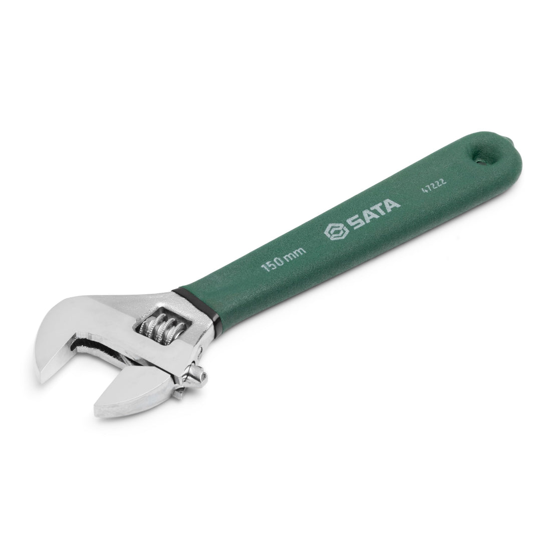 SATA ST47222SC Rollgabelschlüssel, Einmaulschlüssel, Englender, Schraubenschlüssel verstellbar 6"/15