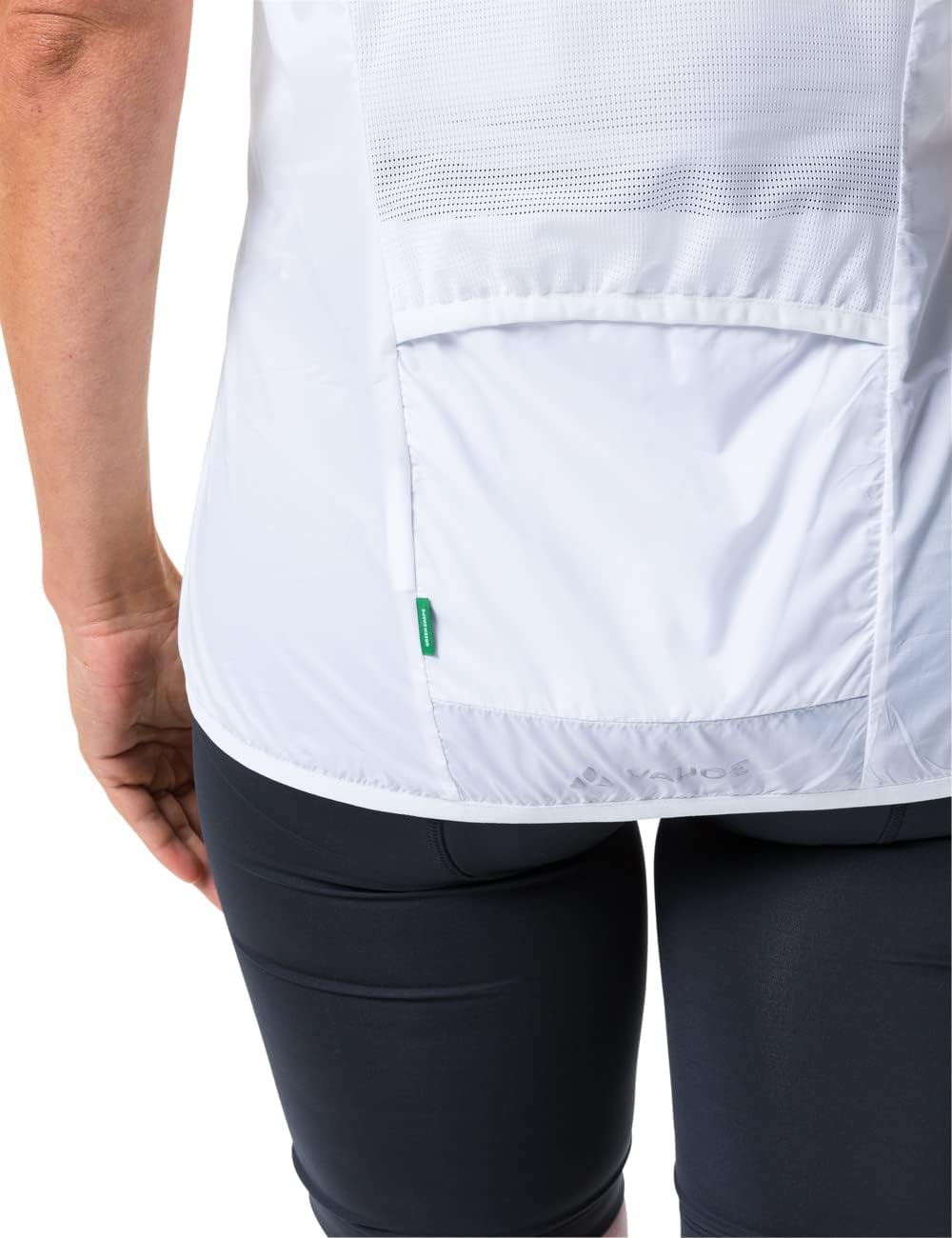 VAUDE Fahrradweste Matera Air Vest, ultraleichte Windweste Radsport Damen, wasserabweisende Weste Re