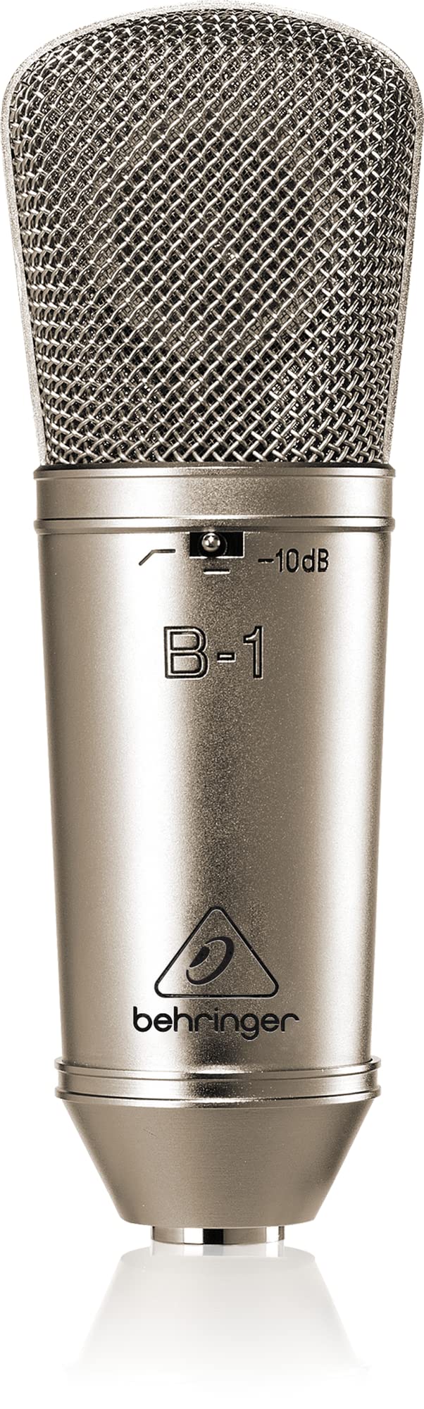 Behringer B-1 Grossmembran-Studio-Kondensatormikrofon mit Gold-Sputter