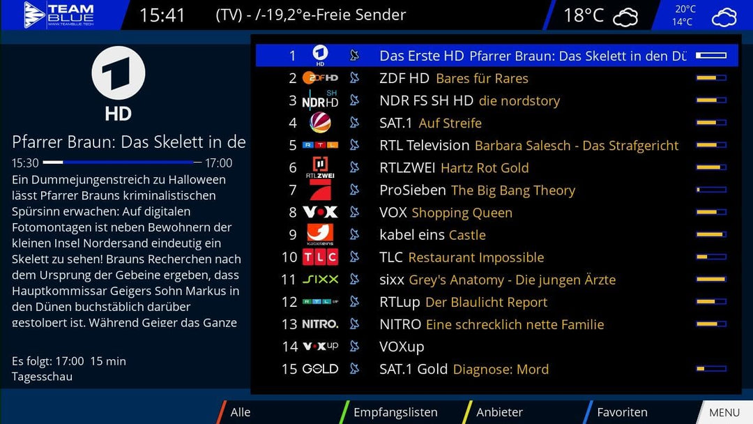 GigaBlue UHD Quad 4K Pro – PVR-Receiver mit HBB-TV, Bluetooth 5.4, 2X FBC DVB-S2 Tuner, Gigabit-LAN