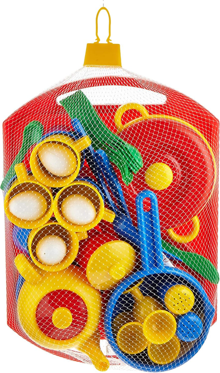 Dantoy Geschirrset 57tlg. a. KST. a.Tablett