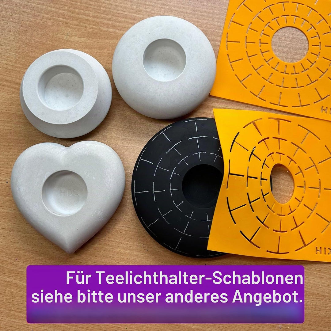 Teelicht-Kerzenform #2