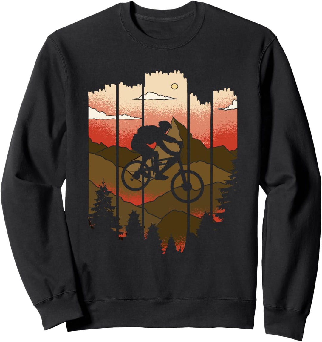 Mountainbiker MTB Downhill Mountainbike Sweatshirt