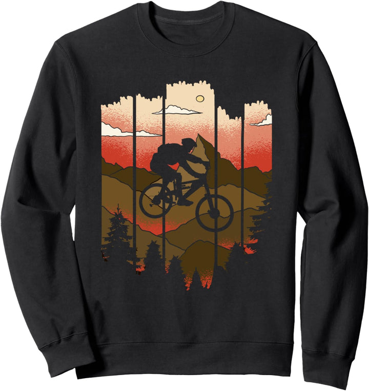 Mountainbiker MTB Downhill Mountainbike Sweatshirt