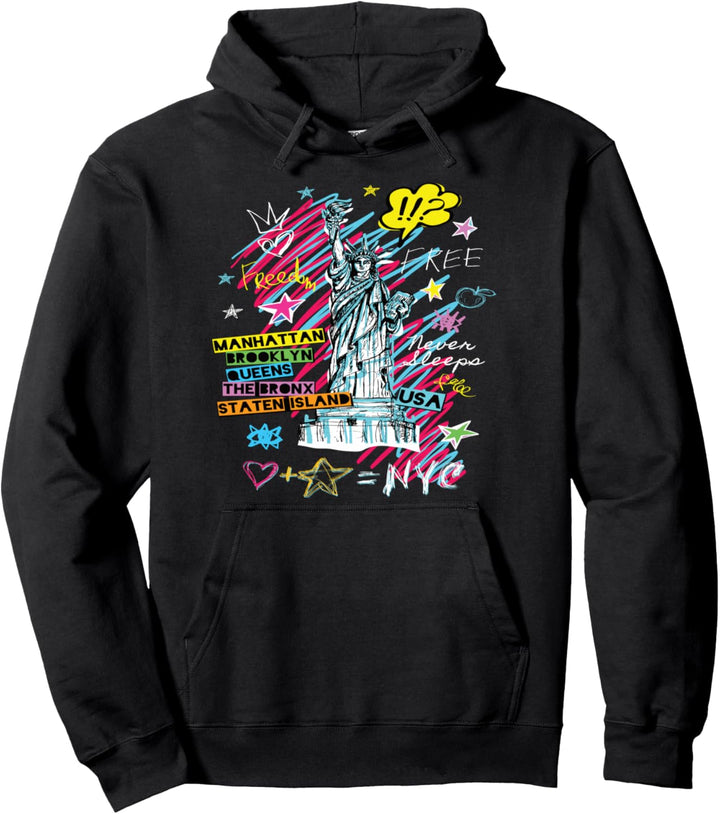 New York - NYC Freiheitstatue New York City Pullover Hoodie