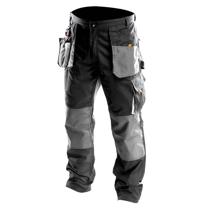 NEO TOOLS Profi Arbeitshose Multifunktion Bundhose, Sicherheitshose, Oxford-Stoffverstärkungen, vers