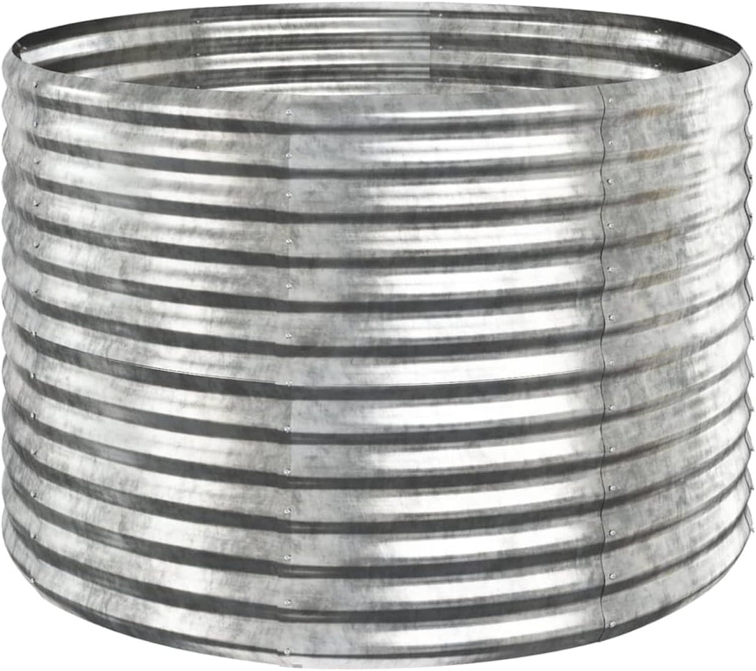 Tidyard Pflanzkübel Hochbeet Gemüsebeet Pflanzbeet Frühbeet Garten Pflanzkasten Metall Pflanzbeet Bl