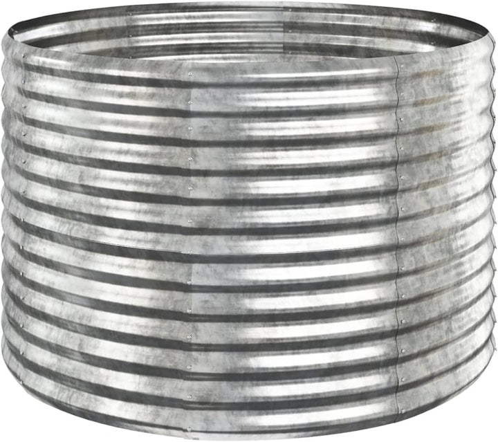 Tidyard Pflanzkübel Hochbeet Gemüsebeet Pflanzbeet Frühbeet Garten Pflanzkasten Metall Pflanzbeet Bl