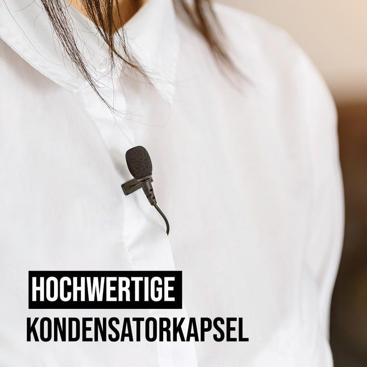 RØDE Lavalier GO professionelles Lavalier-/Ansteckmikrofon für Rundfunk, Filmproduktion, Inhaltserst