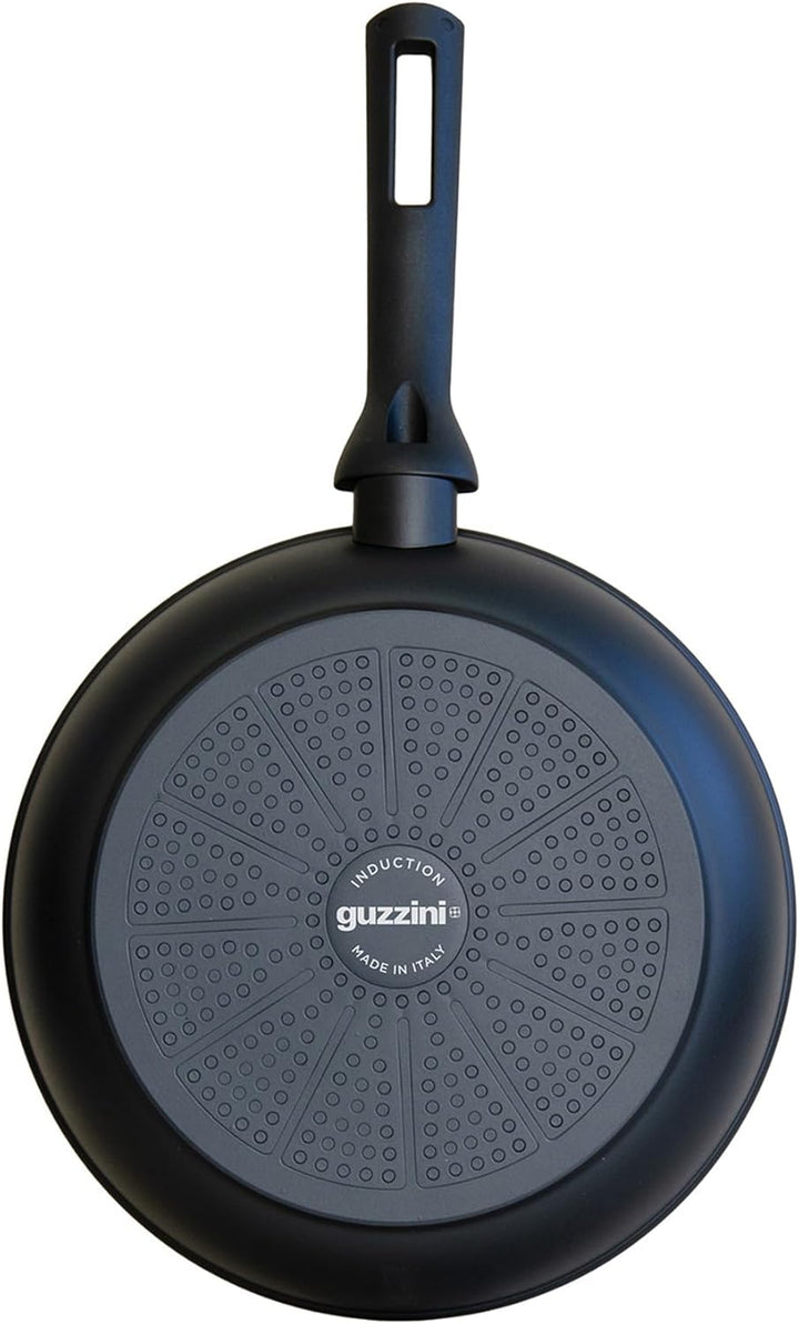 Guzzini - Cook&Plus Set 3 Antihaft-Pfannen 20/24/28 - Schwarz - 28824510