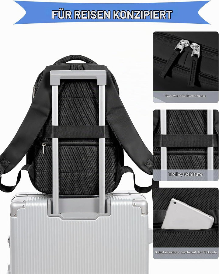 SZLX Vakuum Rucksack Ryanair Handgepäck 40x30x20 Wizzair Rucksack 40x20x25 für Ryanair Reiserucksack