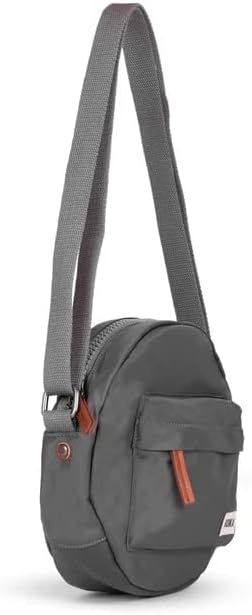 Roka London Paddington B Crossbody Sustainable Nylon Graphit, Graphit