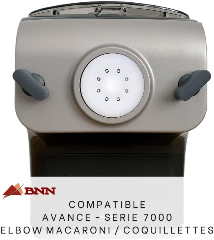 BNN - Avance/Serie 7000 - Coquillette française (Hörnchen) ASCQFR04 - Pasta disc kompatibel mit Phil