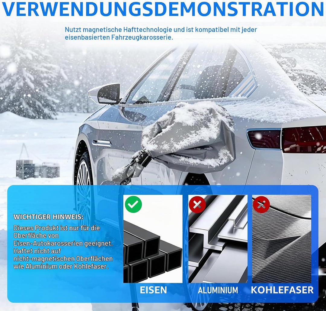 Magnetische Regenabdeckung für Elektrofahrzeug EV-Ladestecker, geeignet für EV-Ladegeräte wasserdich