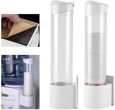 Anti Staub Papierbecher Dispenser, Backzubeh?r Backunterlagen Kunststoff Halter 7,5 cm 50 Tassen Beq