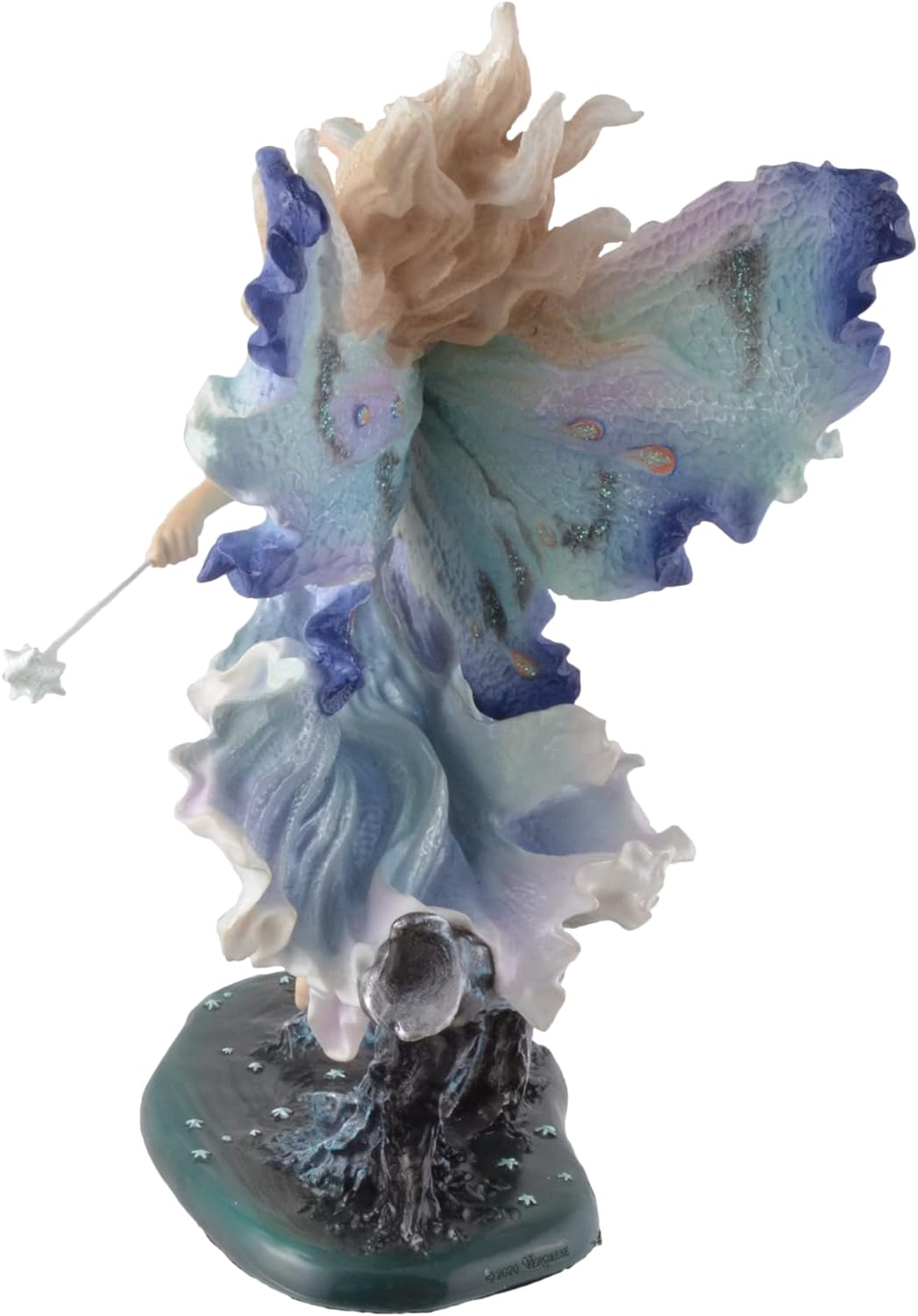 Fee mit Sternenstab - Where moonbeams Fall Designer:Josephine Wall, hergestellt by Veronese