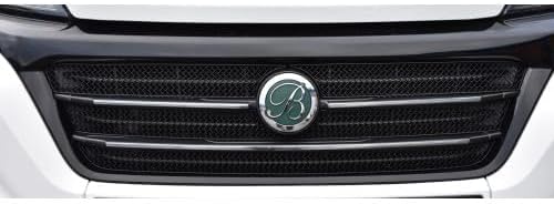 Zunsport Kompatibel mit FIAT Ducato 3rd Gen Facelift - Oberer Grill - Schwarz (2014 -)