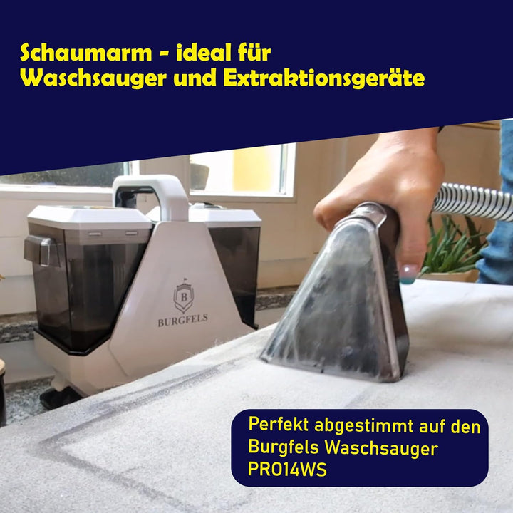Polsterreiniger Waschsauger Reinigungsset mit Mikrofasertuch [Frischeduft] Teppichreiniger Mittel, T