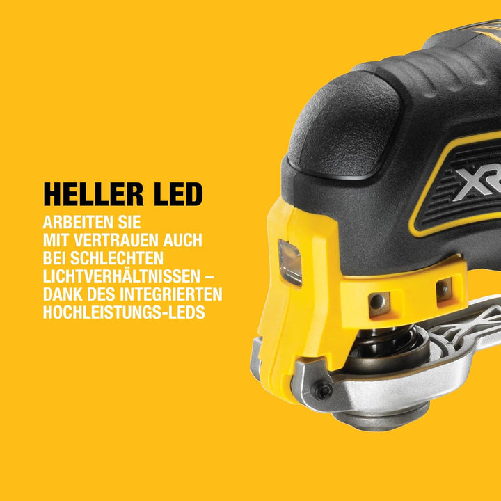 Dewalt 18 Volt oszillierendes Akku Multi-Tool DCS355NT (bürstenloser Motor, werkzeugloser Zubehörwec