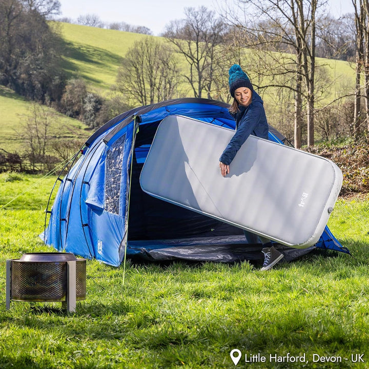 trail outdoor leisure Doppelte Camping Isomatte Selbstaufblasend Ultraleicht, Aufblasbare Isoliermat