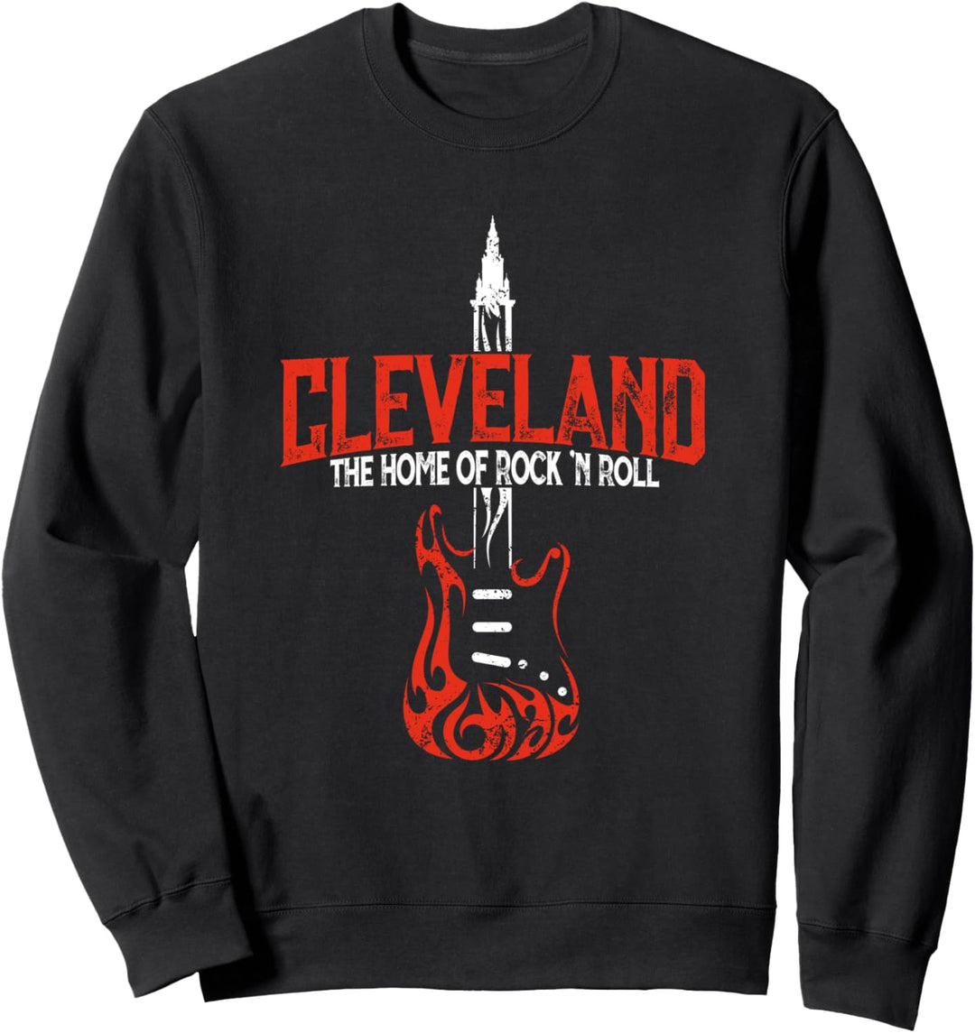 Flaming E-Gitarre Cleveland Sweatshirt