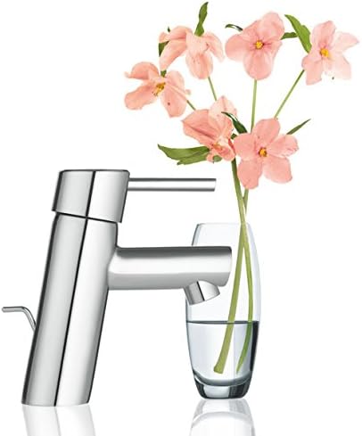 GROHE Concetto - Einhand-Waschtischbatterie (DN 15, S-Size, Einlochmontage) chrom, 32204001, Silber