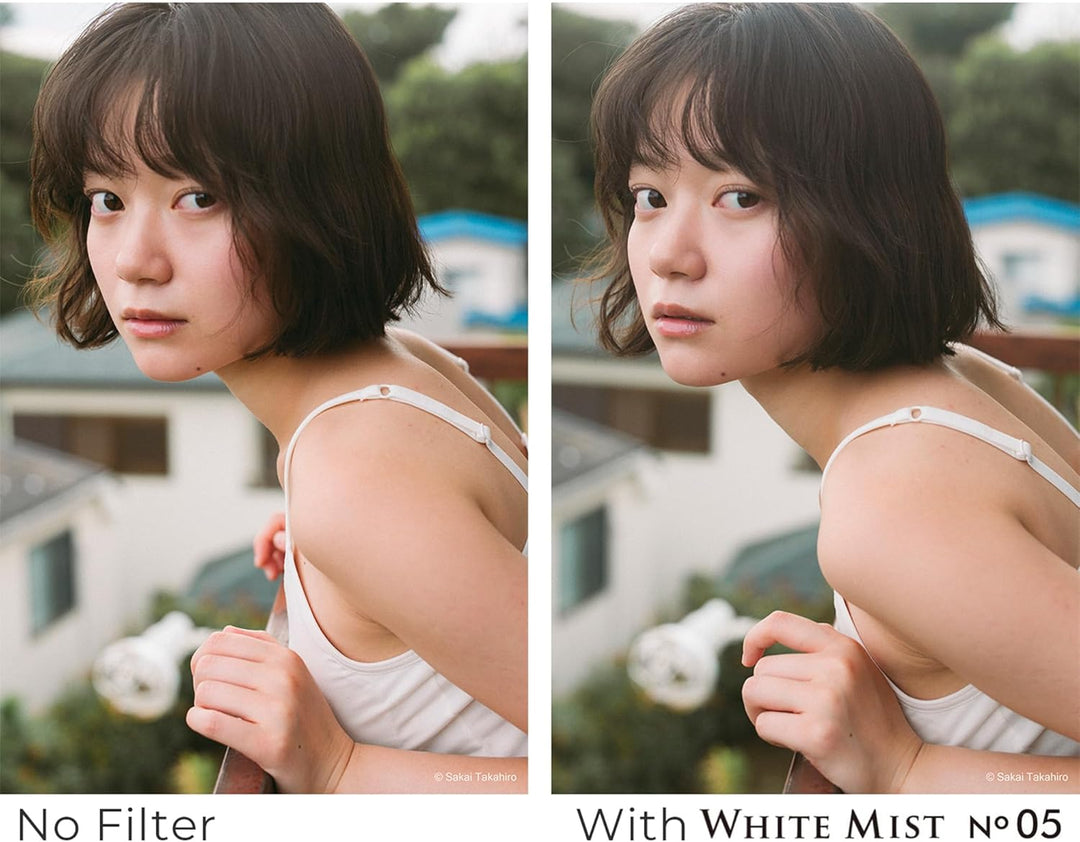 Kenko White Mist No.05 φ55mm, Diffusionseffekt, für einen Vintage-Look, für Video-/Porträtaufnahmen,