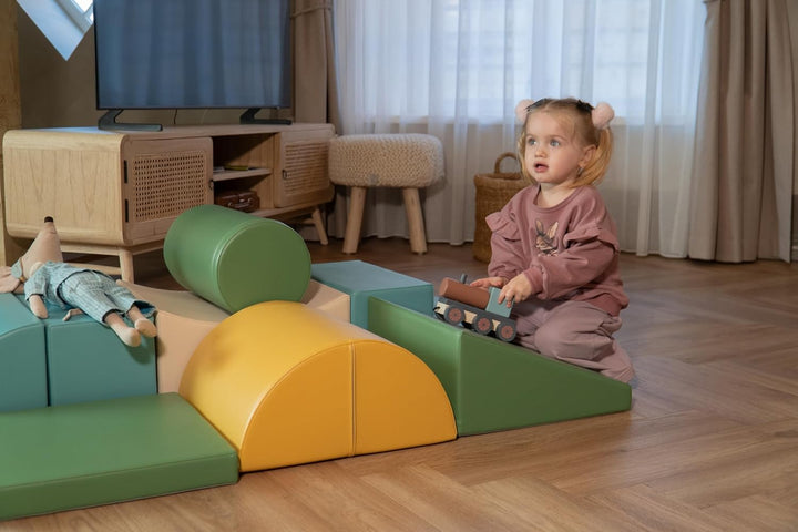 IGLU SOFT PLAY XL Softbausteine Riesenbausteine Schaumstoffbausteine Grossbausteine 8 Stück Ab 12 Mo
