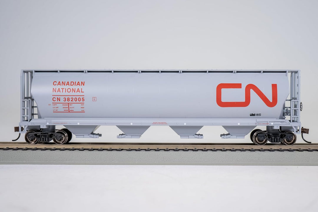 Bachmann Züge Canadian National 4 Bay Zylindrische Getreide Hopper