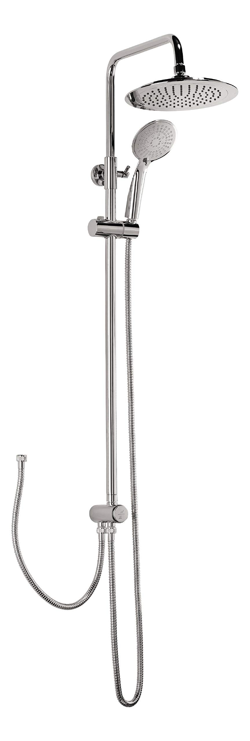 aquaSu® Duschsystem Armi mit Regendusche & Handbrause | Handbrause: 5 Strahlarten | Kopfbrause: 1 St