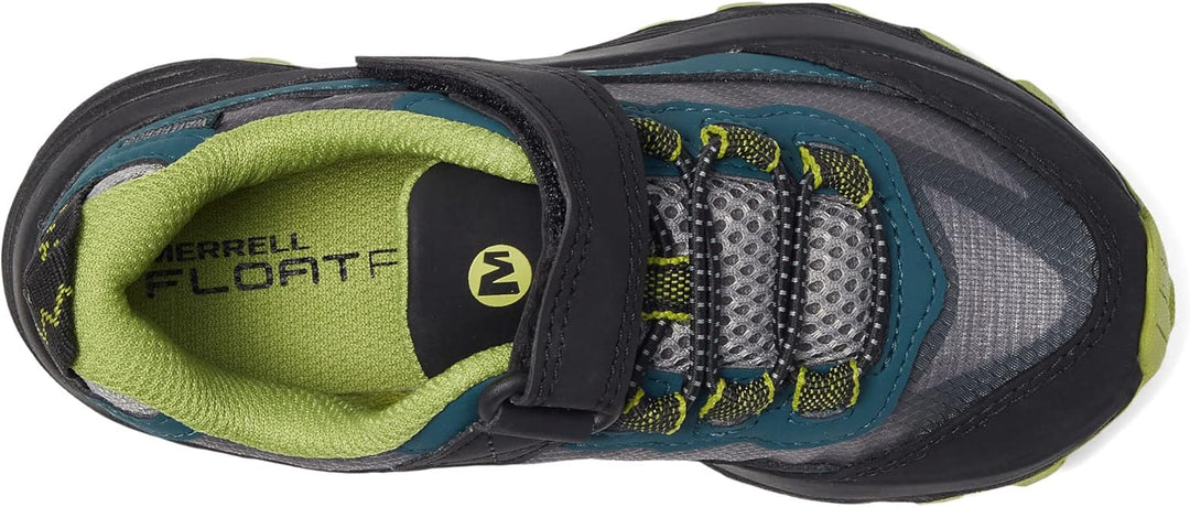 Merrell Unisex Kinder Moab Speed Low A/C WTRPF Wanderschuh 35 EU Deep Green Black, 35 EU Deep Green