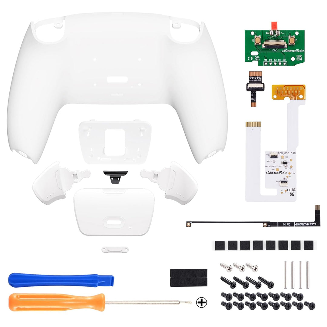 eXtremeRate Programmierbares Rise Remap Kit für ps5 Controller BDM-030/040, Remap Platine & Rückseit