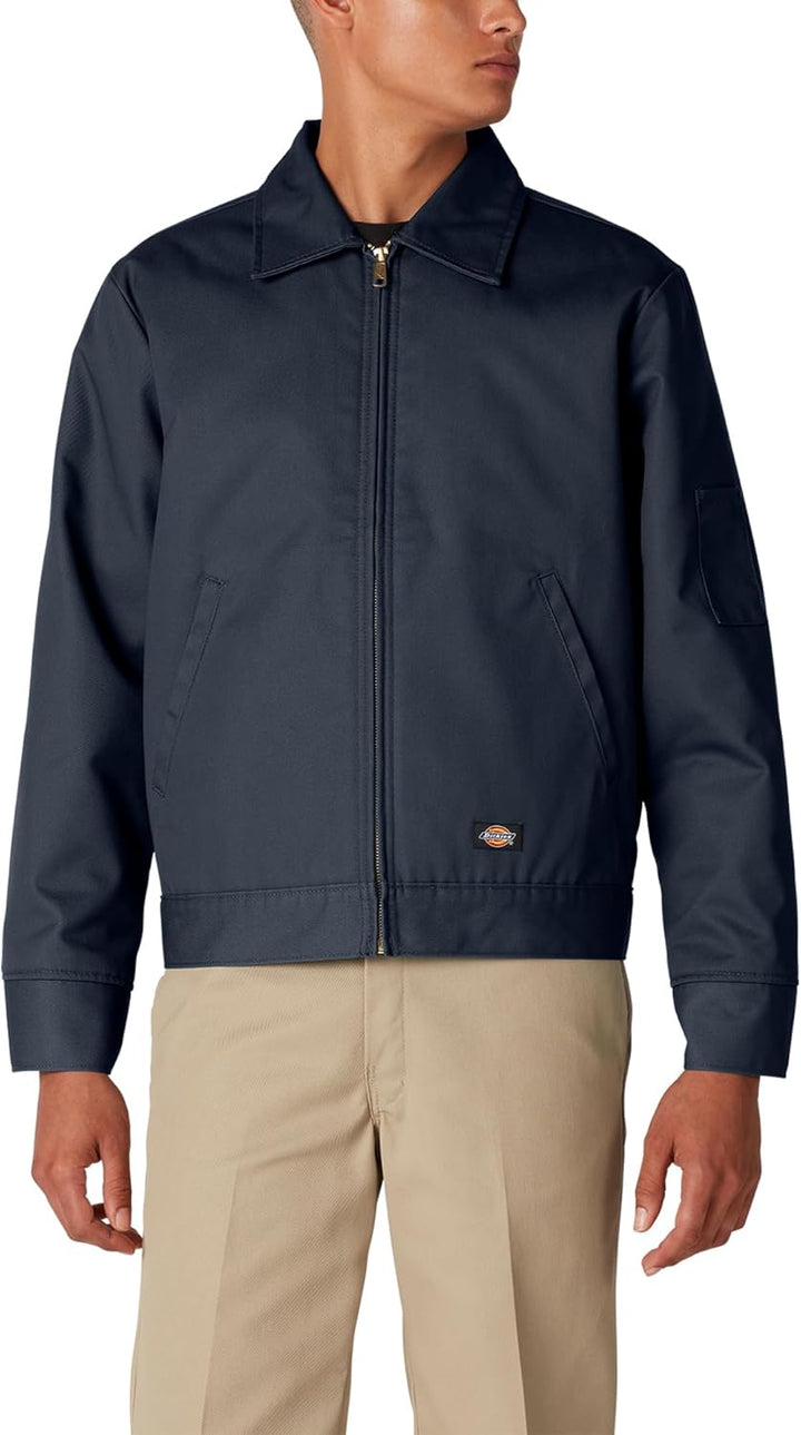 Dickies Herren LND Eisenhower Jk Jacke M Tall dunkles marineblau, M Tall dunkles marineblau