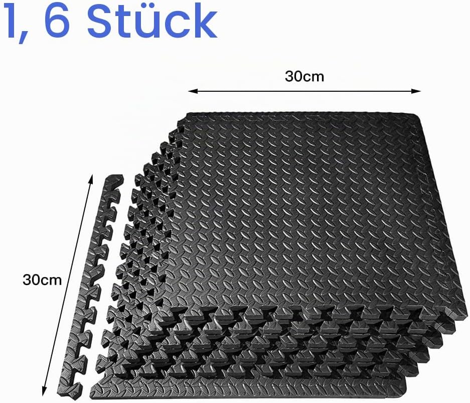 Bodenschutz Matten 20er Set Puzzlematten Schutzmatten Fitness Matte Trainingsmatten wasserdichte Ant