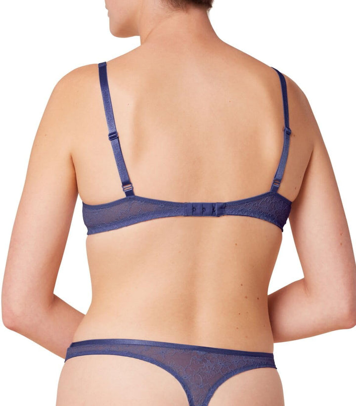 Triumph Damen Bright Spotlight W Bra, Halbtransparent, 70B Cool Water