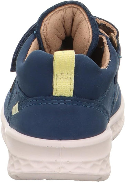 Superfit Jungen Breeze Gore-tex Lauflernschuh 20 EU Weit Blau Gelb 8030, 20 EU Weit Blau Gelb 8030