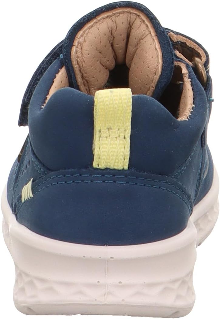 Superfit Jungen Breeze Gore-tex Lauflernschuh 20 EU Weit Blau Gelb 8030, 20 EU Weit Blau Gelb 8030