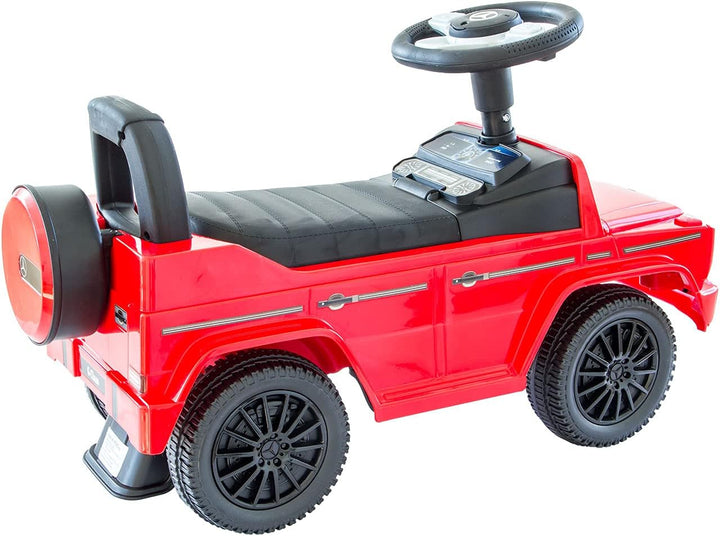 Rutscherauto Mercedes G350d, Babyrutscher mit leisen Kunststoffrädern, Kinderfahrzeug, Rutschauto