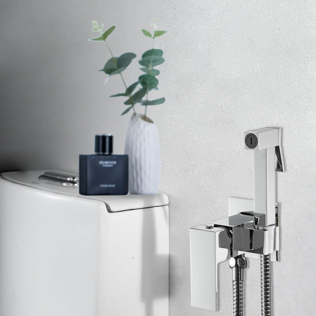 ESOP Bidet Handbrause Toilette Chrom Messing Bidet Handbrause Sprayer für Bidet Armaturen WC, Bidet