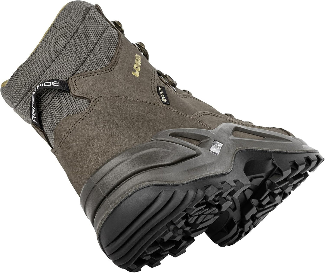Lowa Renegade GTX MID Unisex Wanderstiefel Tracking Outdoor Goretex 41.5 EU Oliv Senf, 41.5 EU Oliv